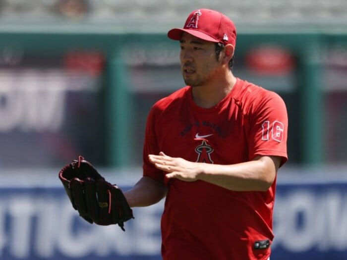 「マイナーで防御率15.63でもなぜ昇格？」エンゼルス菊池雄星がメジャー復帰へ「場所が場所だけに…本当に治るのかな」左肩炎症リハビリの舞台裏＜Number Web＞ photograph by Getty Images