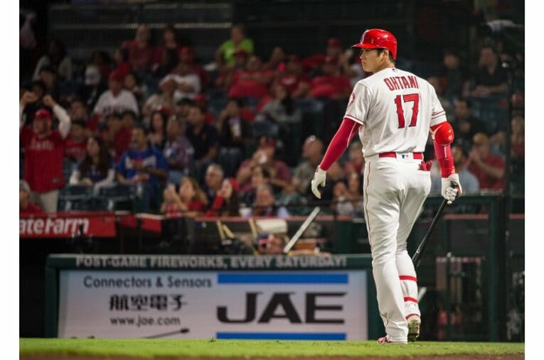 エンゼルス1年目の2018年　©Nanae Suzuki