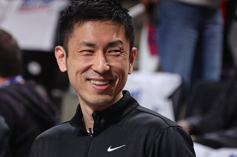 男子バスケットボール日本代表のアシスタントコーチに就任した吉本泰輔（44歳）　©Nathaniel S. Butler/NBAE via Getty Images