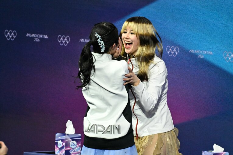 ミラノ五輪女子シングルフリー【スワイプするとそのほかの写真もご覧になれます】　©Asami Enomoto／JMPA