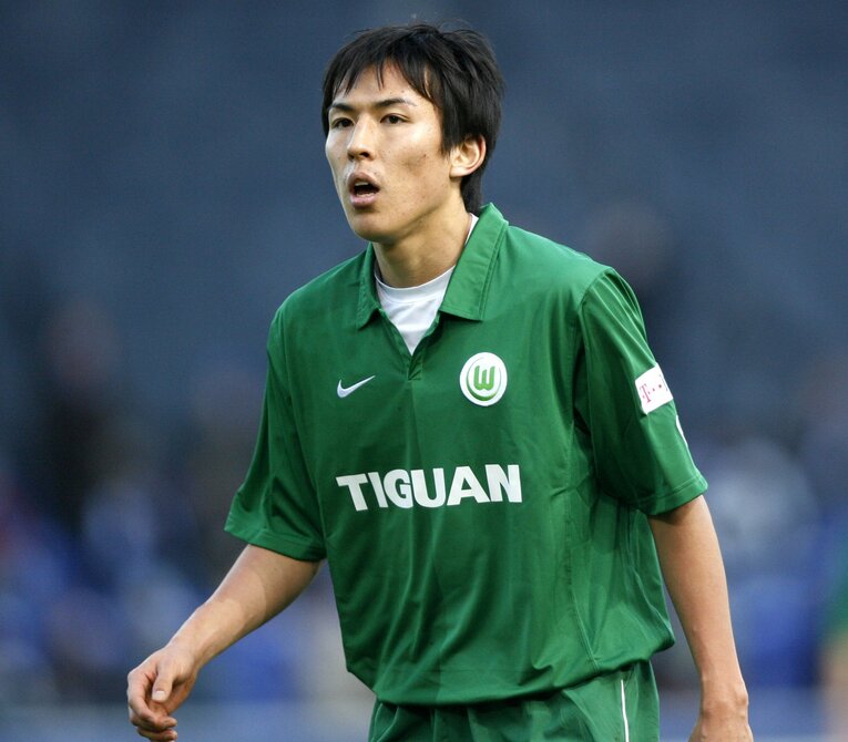 ウォルフスブルク時代（2008年）　©JIJI PRESS