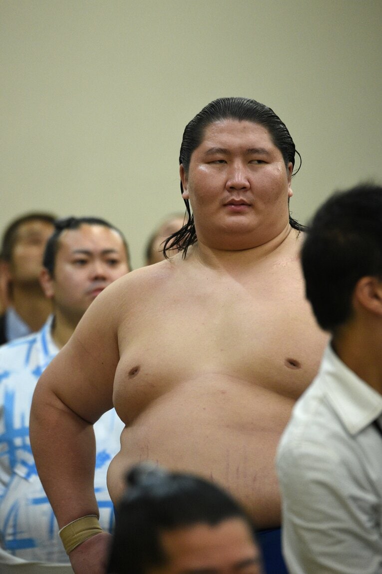 逸ノ城【2014年撮影】　©BUNGEISHUNJU