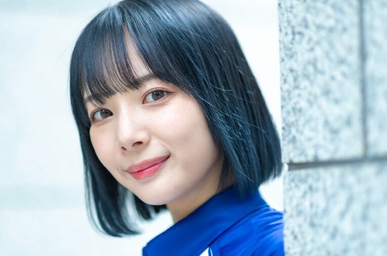 KADOKAWAサクラナイツのメンバーとして、Mリーグ制覇を成し遂げた人気Mリーガーの岡田紗佳 ／ photograph by Takuya Sugiyama