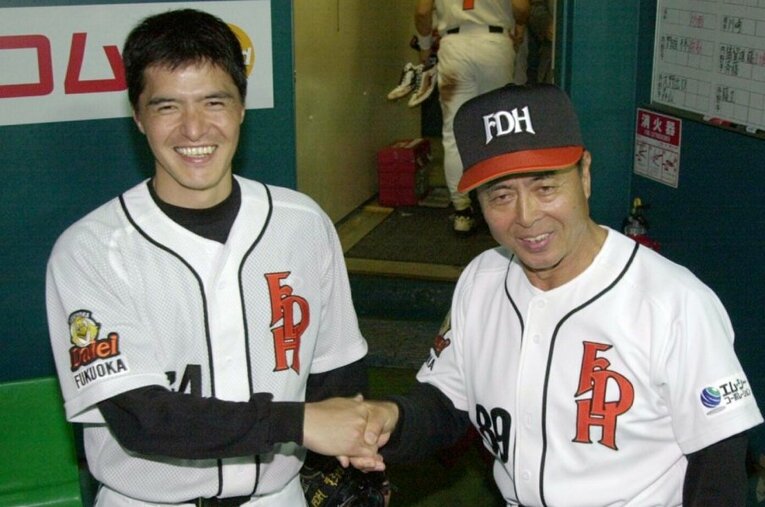 かつてホークスのエースとして活躍した田之上慶三郎　©JIJI PRESS