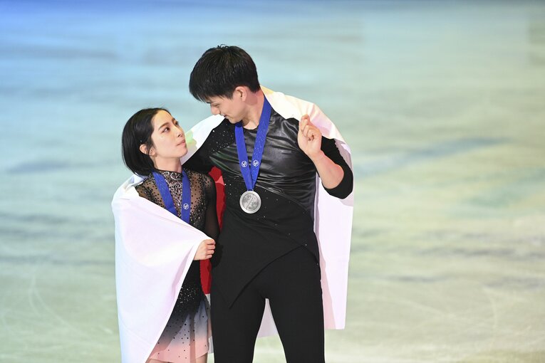 2022年3月の世界選手権では銀メダルを獲得　©Asami Enomoto