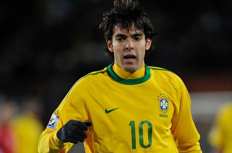 ブラジル代表のエースだった頃のカカ。40歳になった今、どうしている？ ／ photograph by Naoya Sanuki