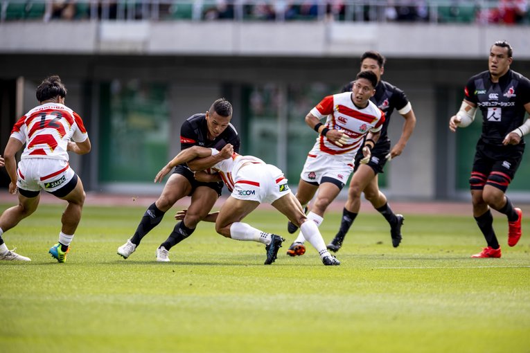 サンウルブズCTB梶村祐介　©︎Kiichi Matsumoto