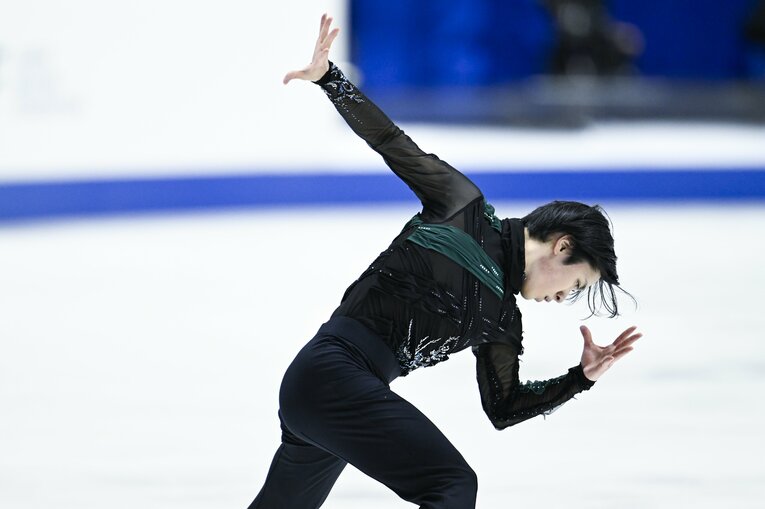 宇野昌磨、NHK杯FS  ©︎Asami Enomoto