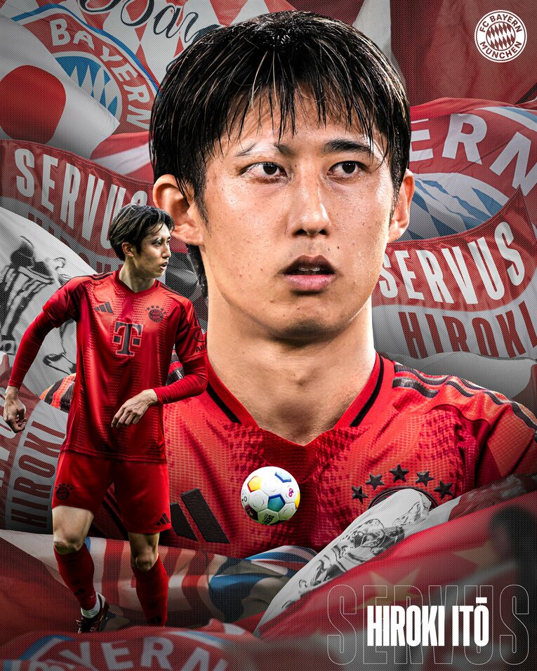 公式Xより（@FCBayern）