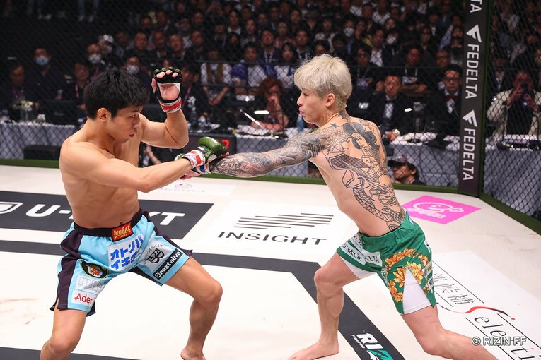 『RIZIN LANDMARK 5』斎藤裕vs平本蓮　©RIZIN FF