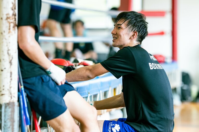 東京大学ボクシング部・伊藤朝樹　©︎Nanae Suzuki