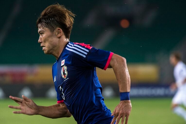 太田宏介（2015年、東アジア選手権・日本vs韓国）©︎Takuya Sugiyama