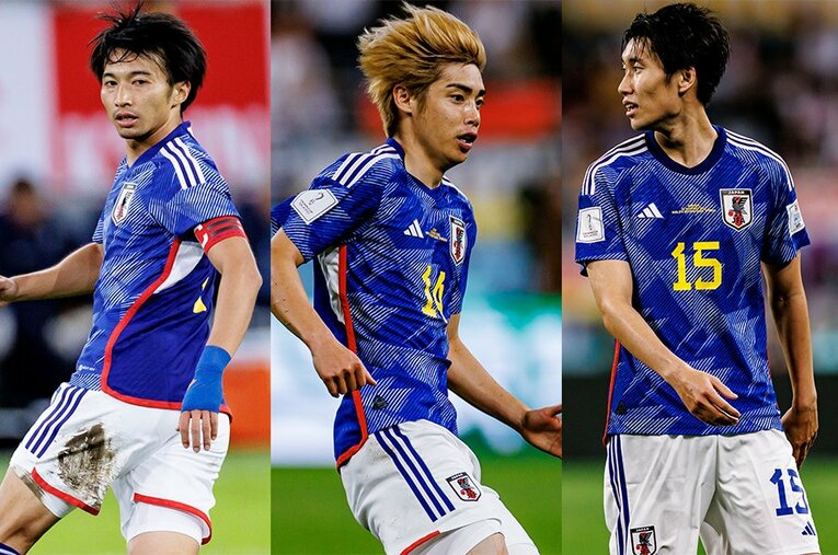 柴崎岳、伊東純也、鎌田大地。それぞれの高校時代のルートは違えど、日本代表へとたどり着いた ／ photograph by Kiichi Matsumoto/JMPA