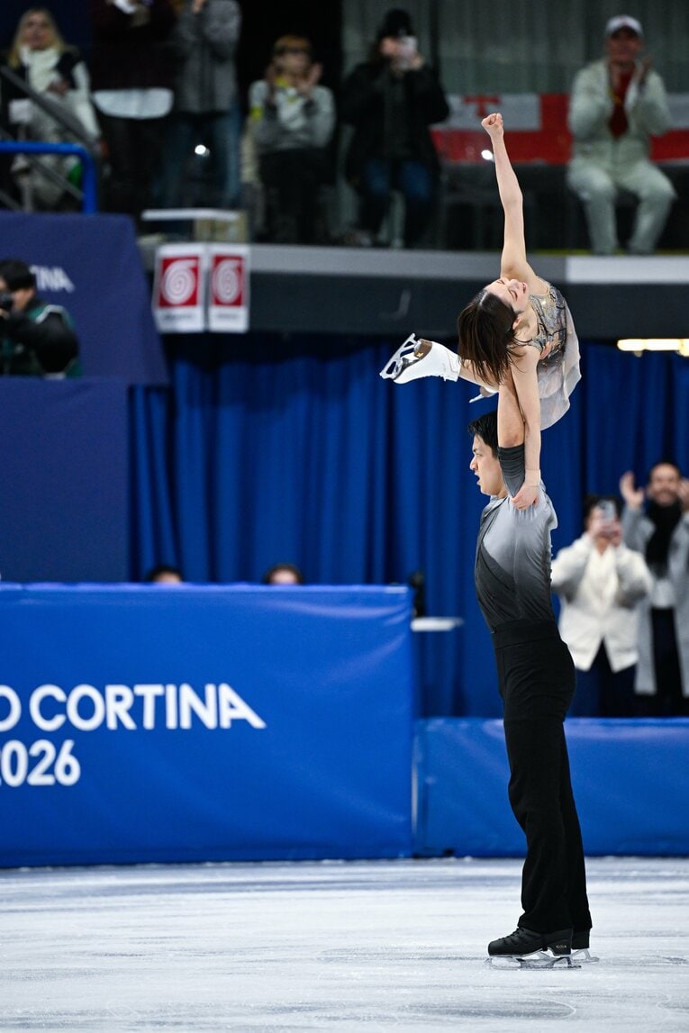【特選写真60枚超】りくりゅう伝説の五輪逆転劇を振り返る（写真は右に続きます）　©Asami Enomoto/JMPA