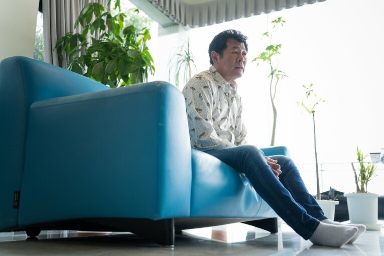 急性硬膜下血腫で生死の境をさまよった赤井英和　©Shiro Miyake