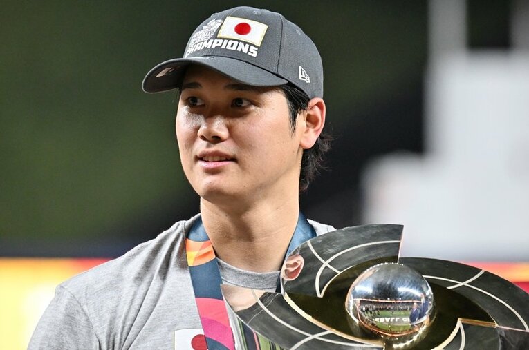 WBCでMVPを獲得した大谷翔平。投打で再びマンガもビックリの活躍を見せれば、2023シーズンのMLBでもMVPを狙えるポテンシャルはある ／ photograph by Naoya Sanuki