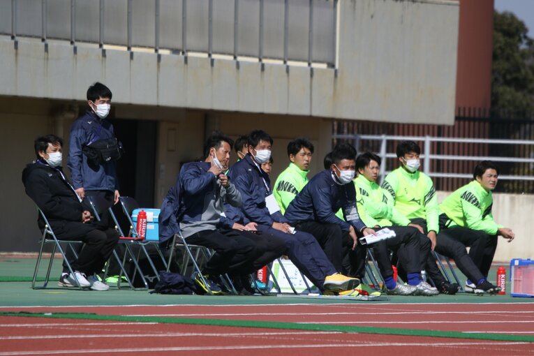 デンソーカップチャレンジサッカーでU-20全日本選抜のコーチを務めた平山相太（2023年）©︎Takahito Ando