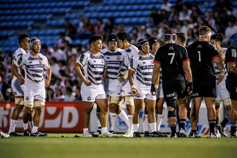 JAPAN XVのスクラム　©︎Kiichi Matsumoto