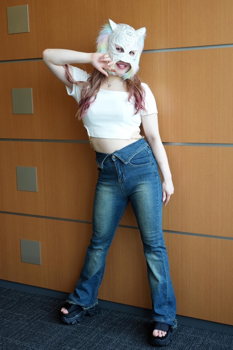 “人気覆面レスラー”スターライト・キッドの撮りおろしフォト（全19枚） ©Essei Hara