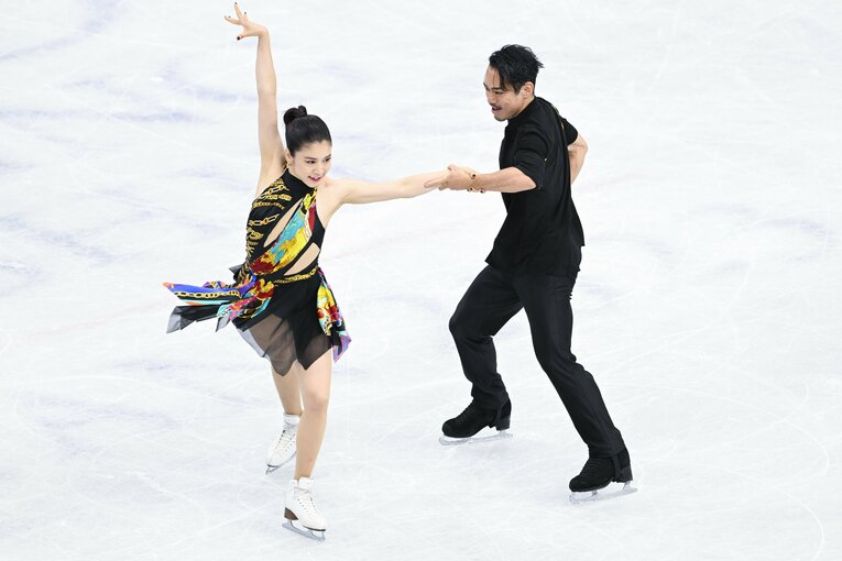 リズムダンスの演技 ©Asami Enomoto