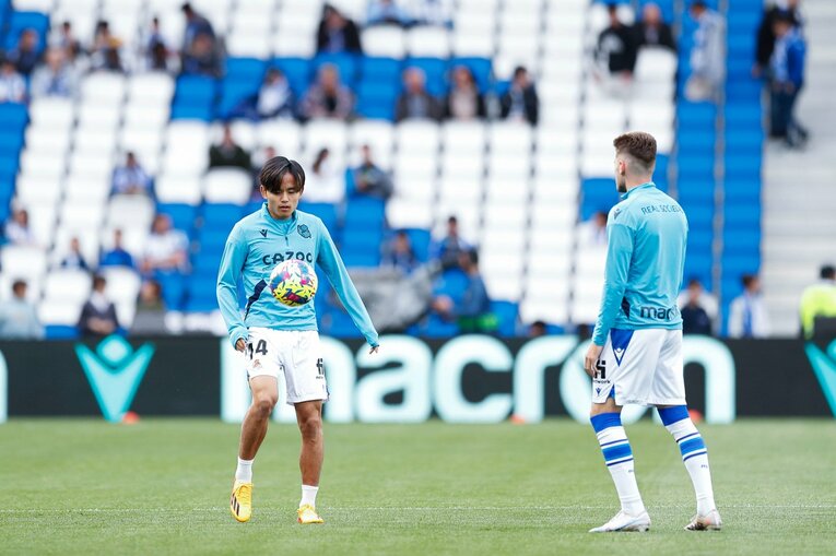 ※クリック、スワイプすると「久保とラ・レアルの幸せな関係」がご覧になれます