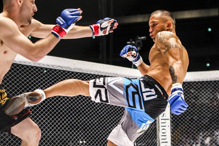 総合格闘技では最後の勝利となったDREAM.14でのキコ・ロペス戦