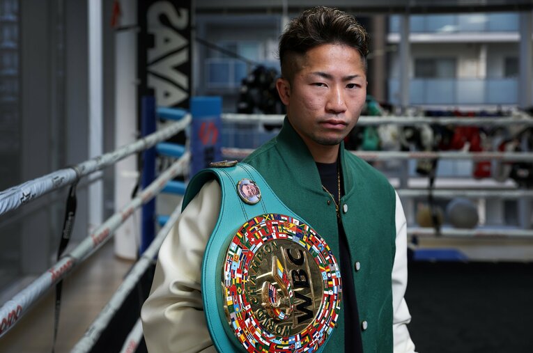 那須川天心とのWBC世界バンタム級王座決定戦に勝利した井上拓真が、注目の一戦の舞台裏を明かしたインタビュー（前編） ／ photograph by Shigeki Yamamoto