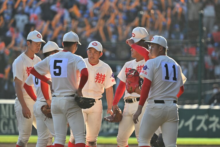 センバツでの智弁和歌山　©︎Hideki Sugiyama