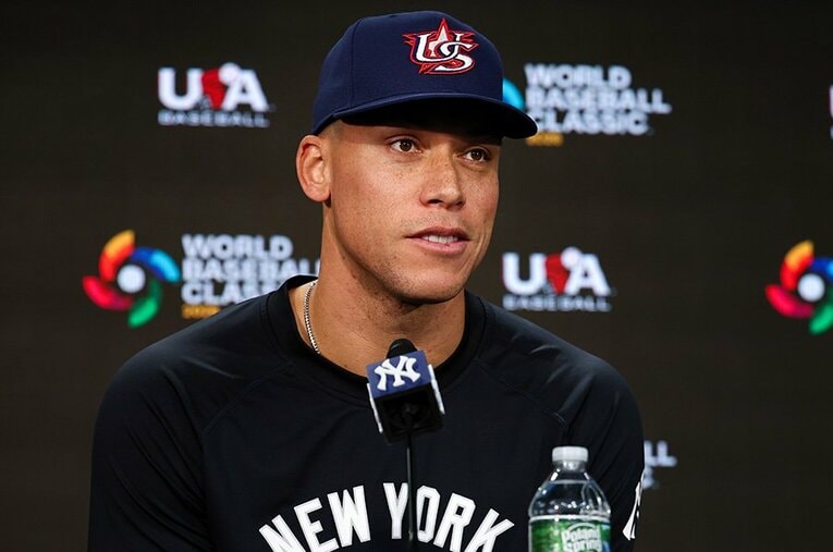 いち早くWBC参加を発表したジャッジなど超スター軍団のアメリカ代表だが……第1回のメンバーも綺羅星メンバーだった ／ photograph by Getty Images