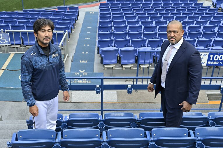 アレックス・ラミレスとの対談（2021年）©Takashi Shimizu