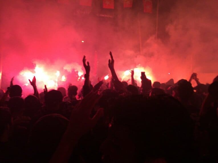 「ジョホールバルの歓喜」から20年――。ラーキンスタジアムの今を訪ねた。(4)