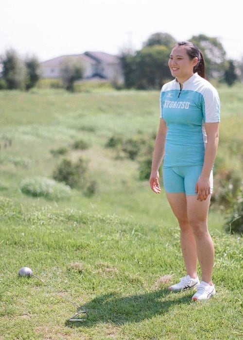 ハンマー投げの新星、村上来花19歳