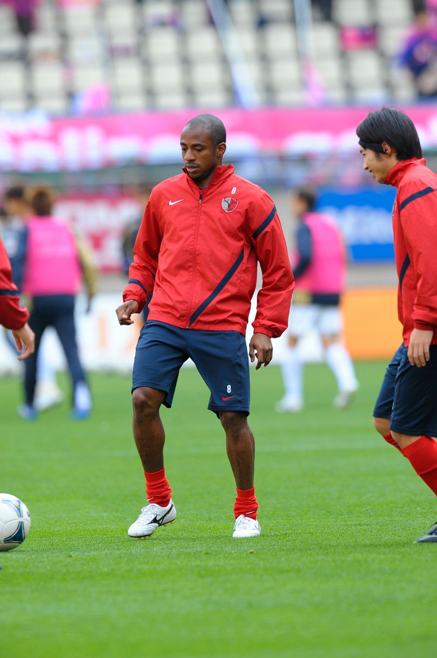 2012年、鹿島時代のジュニーニョ ©Toshiya Kondo