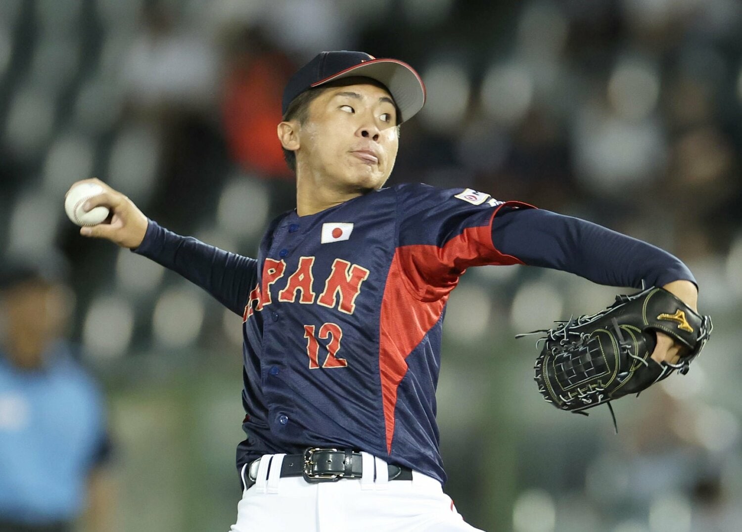 中京大3年生のときには日本代表に選出された　©Sankei Shimbun