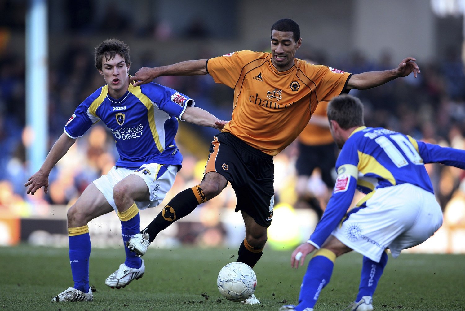 2008年のカーディフ（青のユニフォーム）©Getty Images