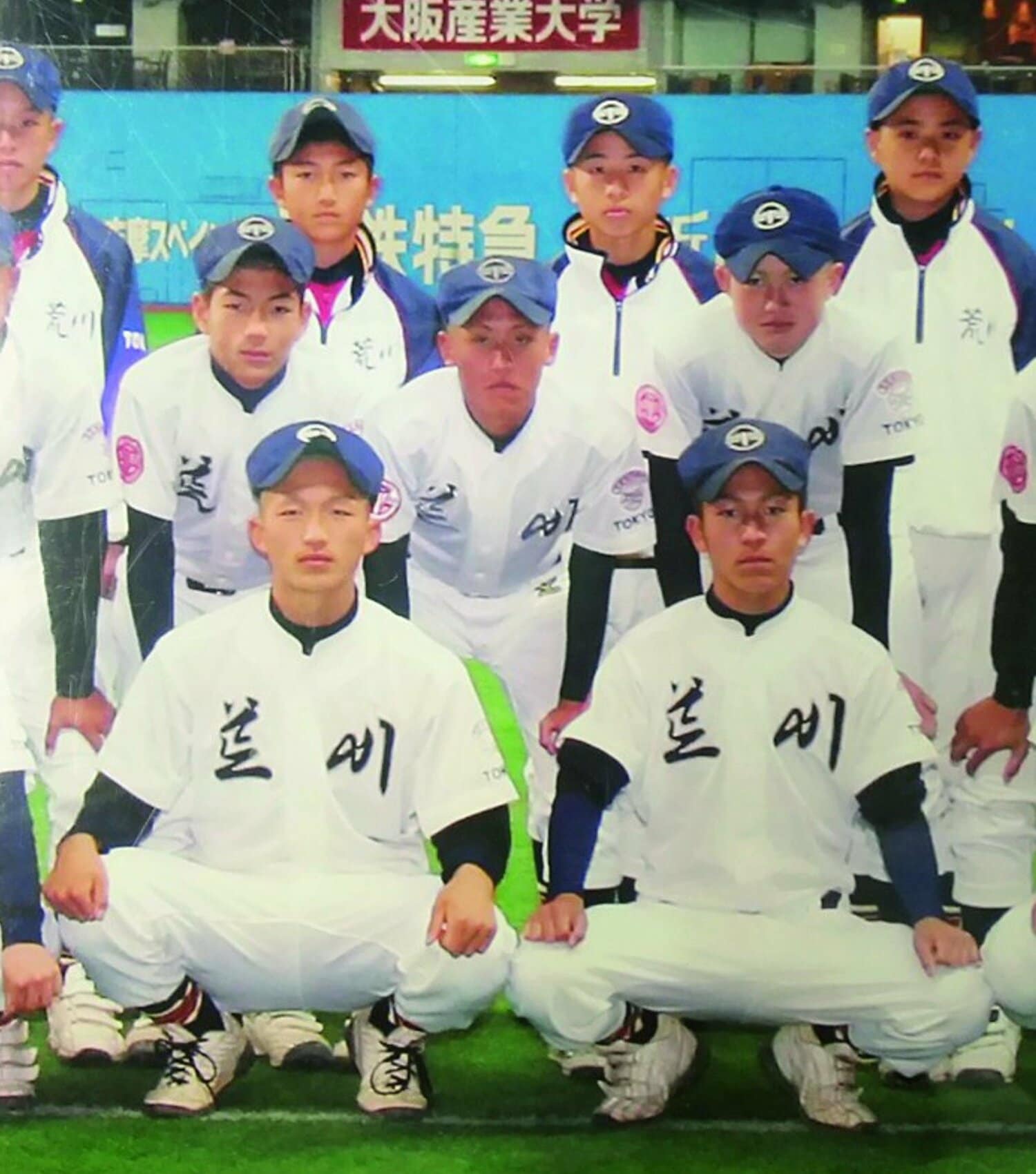 Number911号にも掲載した荒川シニア時代の鈴木誠也（前列左）