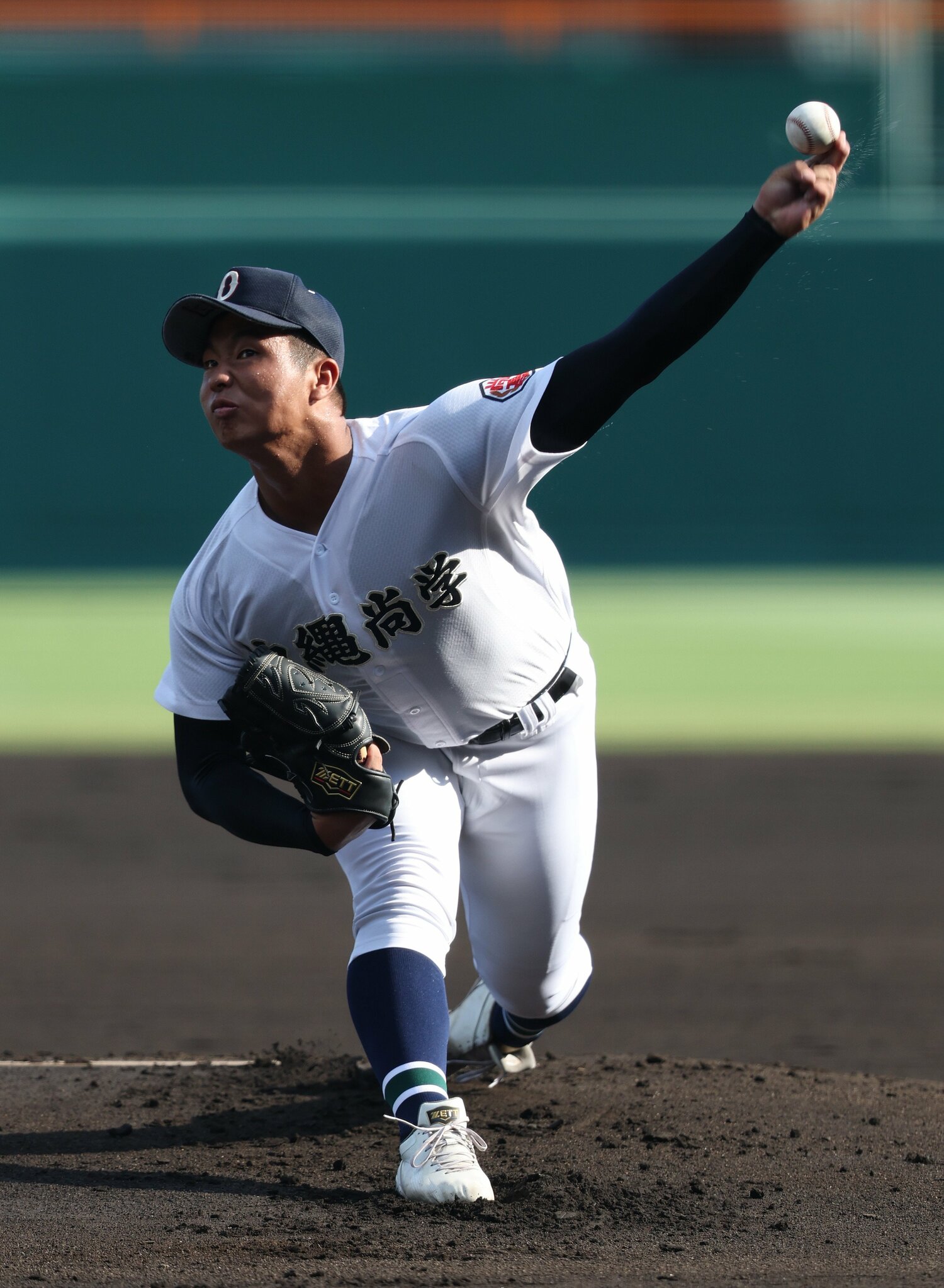 課題だった制球力も改善した　©JIJI PRESS