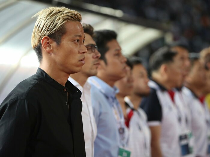【真相ルポ】カンボジア代表強化の切り札・本田圭佑が、5年間のGM在任で残したレガシーとは《総決算の大会で敗退》<Number Web> photograph by AFLO