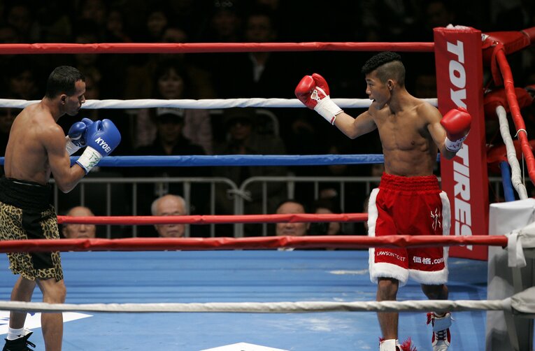 2006年12月、ファン・ランダエタとの再戦　©Takuya Sugiyama