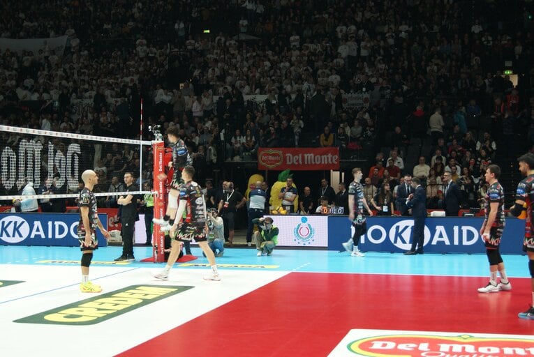 ペルージャの試合前練習（コッパ・イタリア準決勝）©︎Takashi Yuge