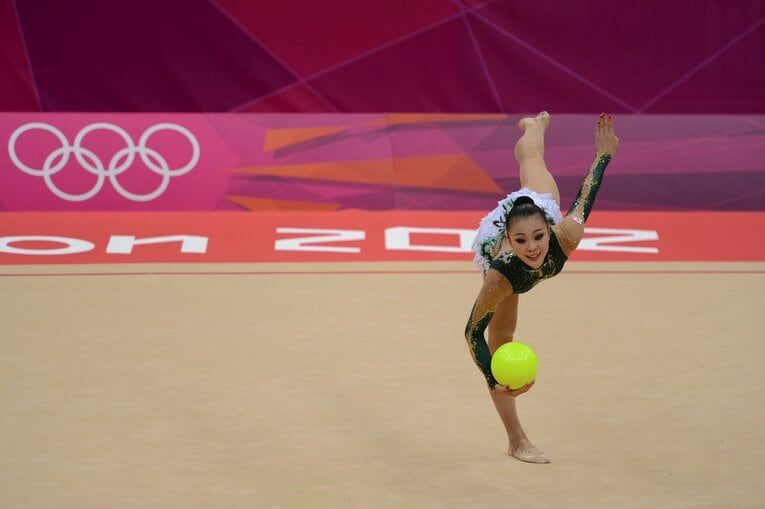 【これが一糸乱れぬフェアリージャパンの演技】サイード横田さんも出場したロンドン五輪団日本代表の演技を見る　©Asami Enomoto/JMPA