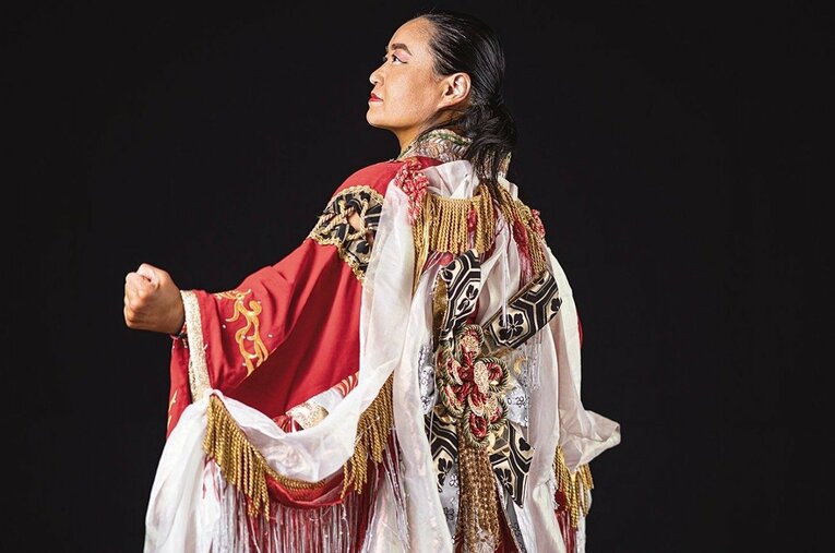 愛称は「女子プロレス界の横綱」。引退試合は4月29日の後楽園ホール「里村明衣子 THE FINAL」で行われる ／ photograph by Shiro Miyake