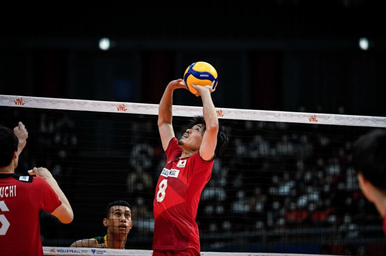 ネーションズリーグ・オーストラリア戦　©︎FIVB