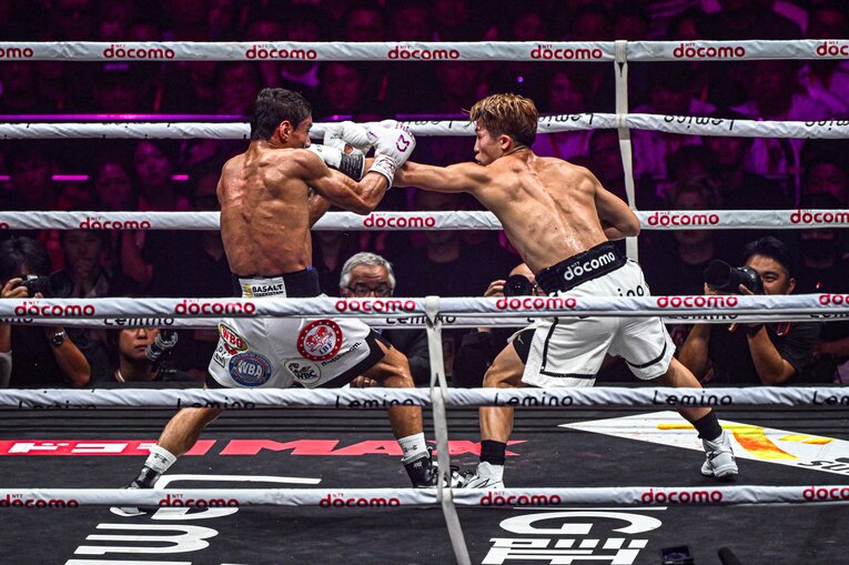 井上尚弥vs.ムロジョン・アフマダリエフ。9月14日、IGアリーナ　©Takuya Sugiyama