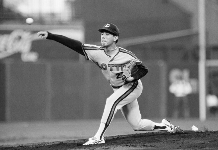 89年、牛島は先発に転向してキャリアハイの12勝を挙げた　©JIJI PRESS