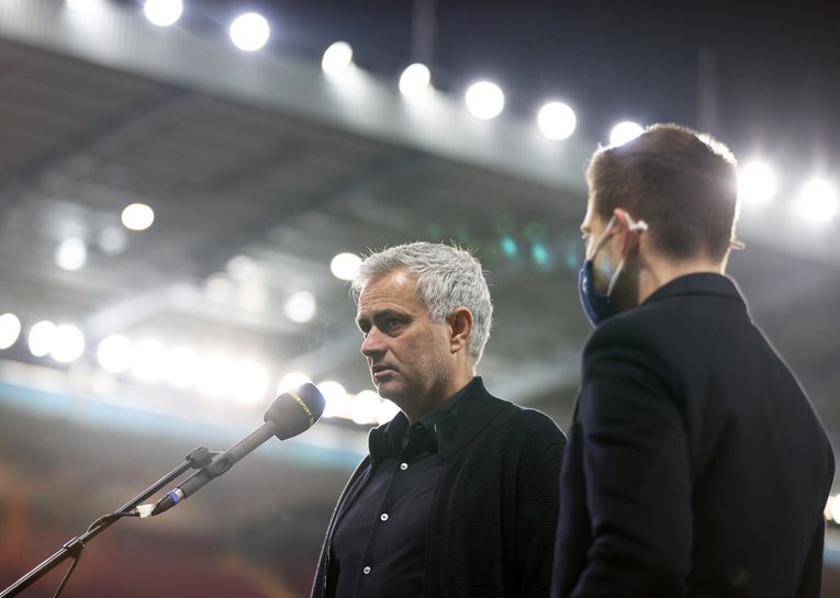 フットボール界屈指のヒール役。モウリーニョの一挙手一投足は、常にメディアの注目の的だ ©Getty Images