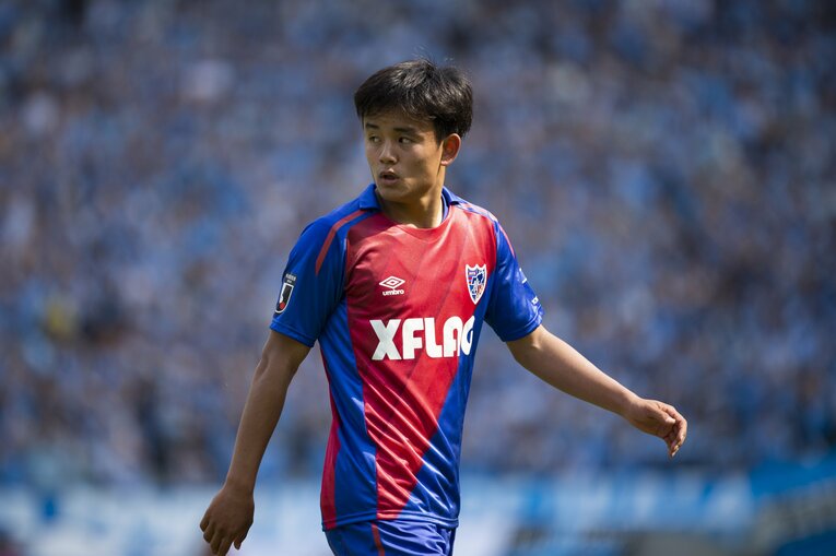 FC東京時代（当時17歳）　©BUNGEISHUNJU