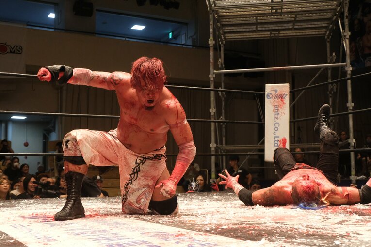 デスマッチのカリスマ・葛西純　©Norihiro Hashimoto