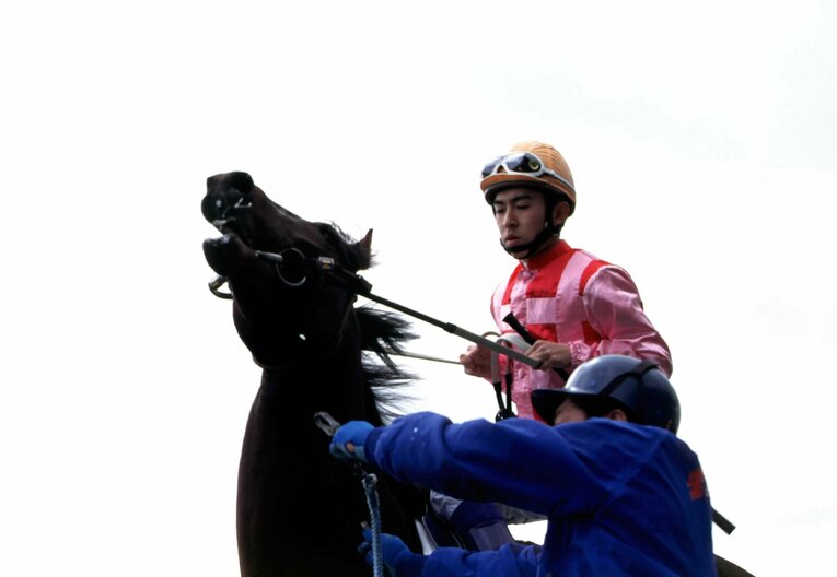 若き日の福永祐一　©Keiji Ishikawa