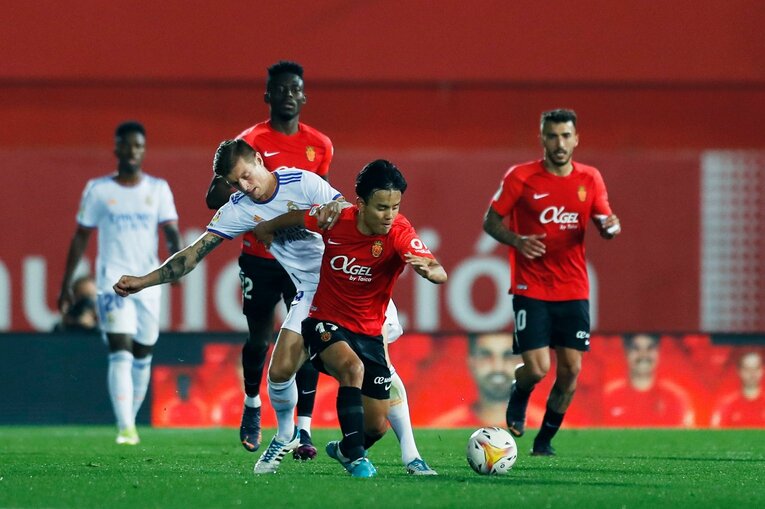 「クボ潰しにロドリゴが戻ってこない？」 “レアルでのライバル”に削られた久保建英… 手痛い敗戦の内実〈撮影者の視点〉(35)